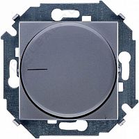 Светорегулятор поворотный 15, 215 Вт, алюминий |  код. 1591796-033 |  Simon